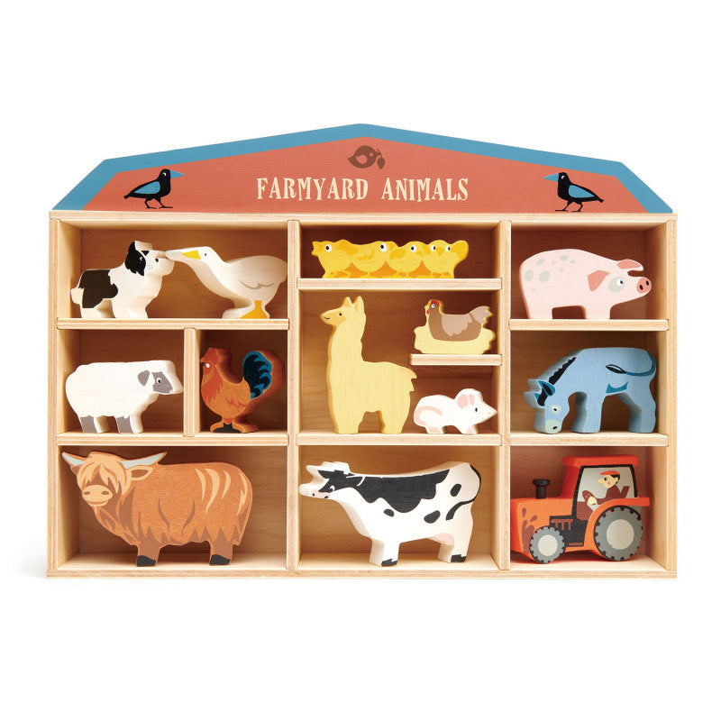 Juego completo de animales de granja