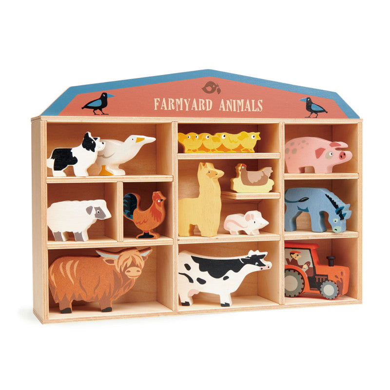 Juego completo de animales de granja