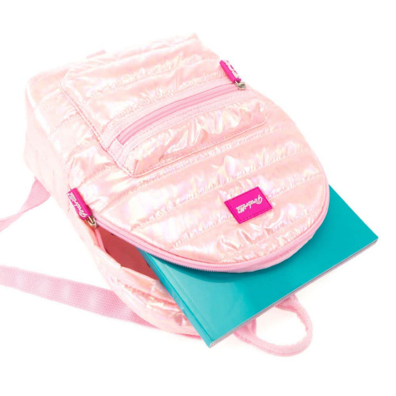 Girabrilla - Mochila Puffer Casual - Rosa