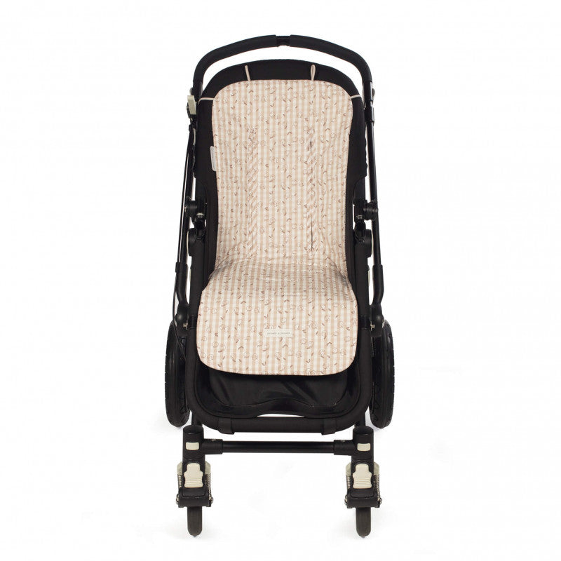 Pasito a Pasito - Colchoneta para Silla de Paseo Peach