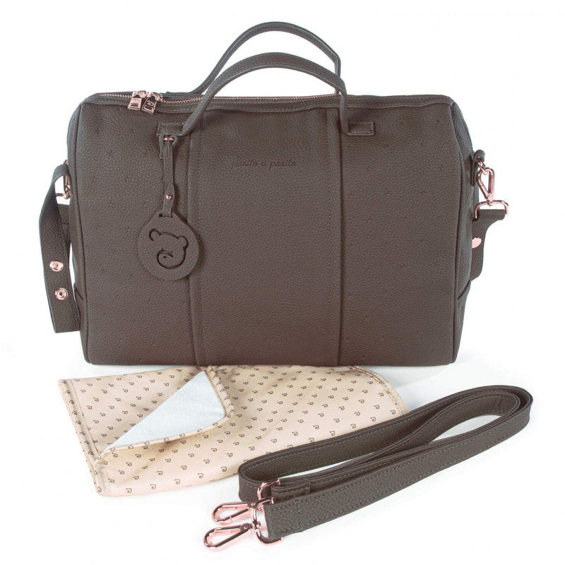 Bolso Maternal London Pasito a Pasito - Coffee