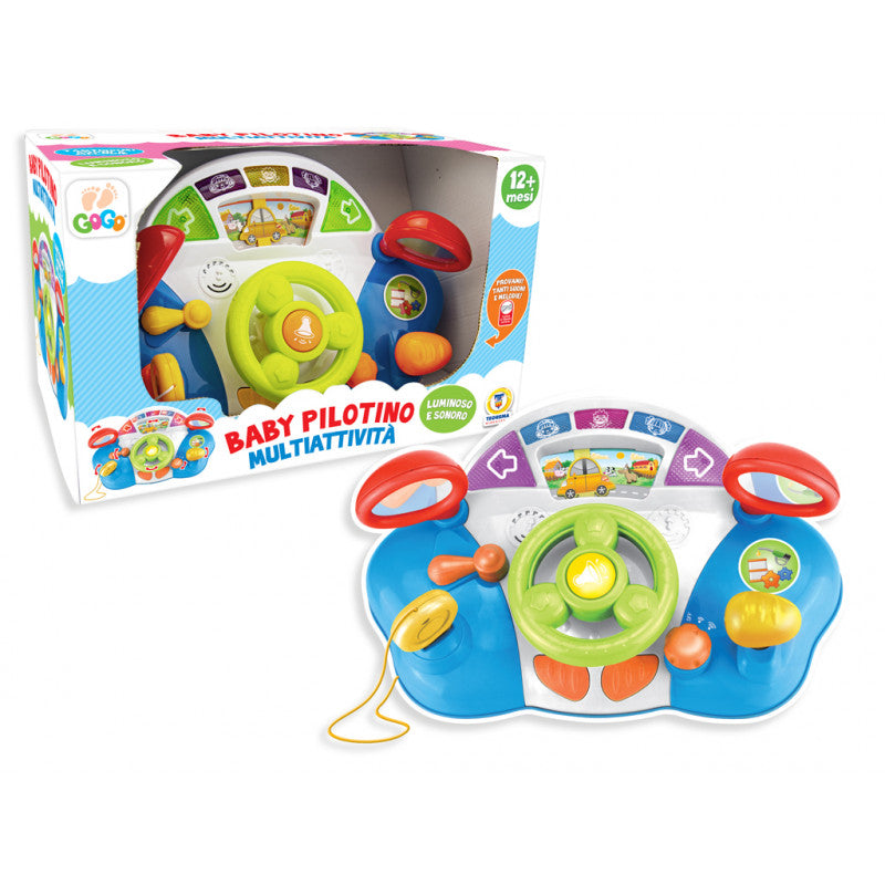 Musical Steering Wheel - Baby Pilot