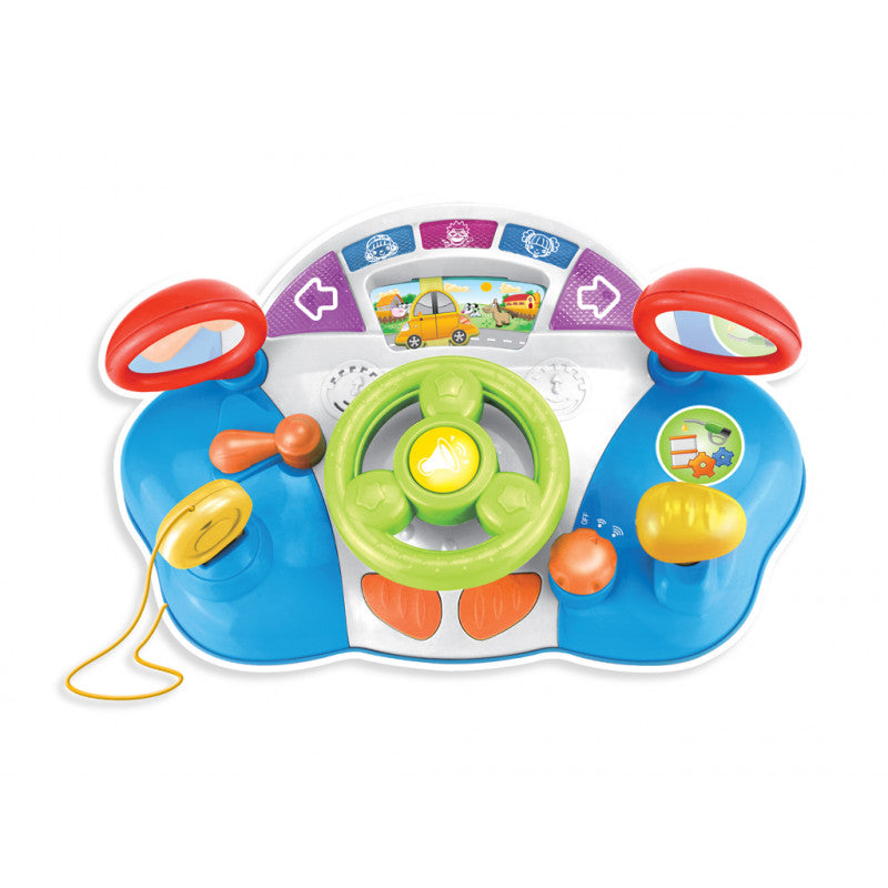 Musical Steering Wheel - Baby Pilot