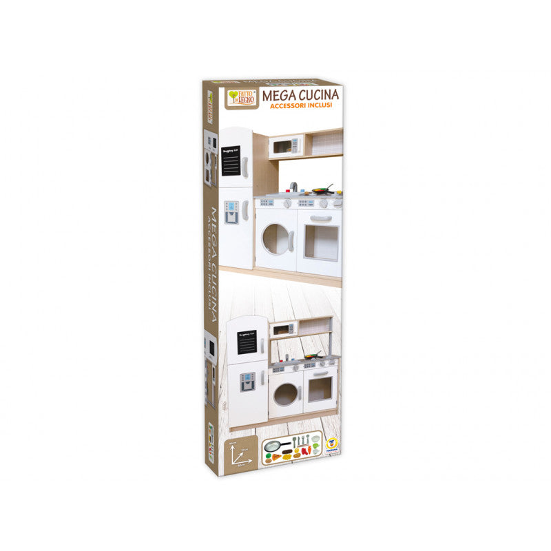 Megacocina de Madera con Accesorios