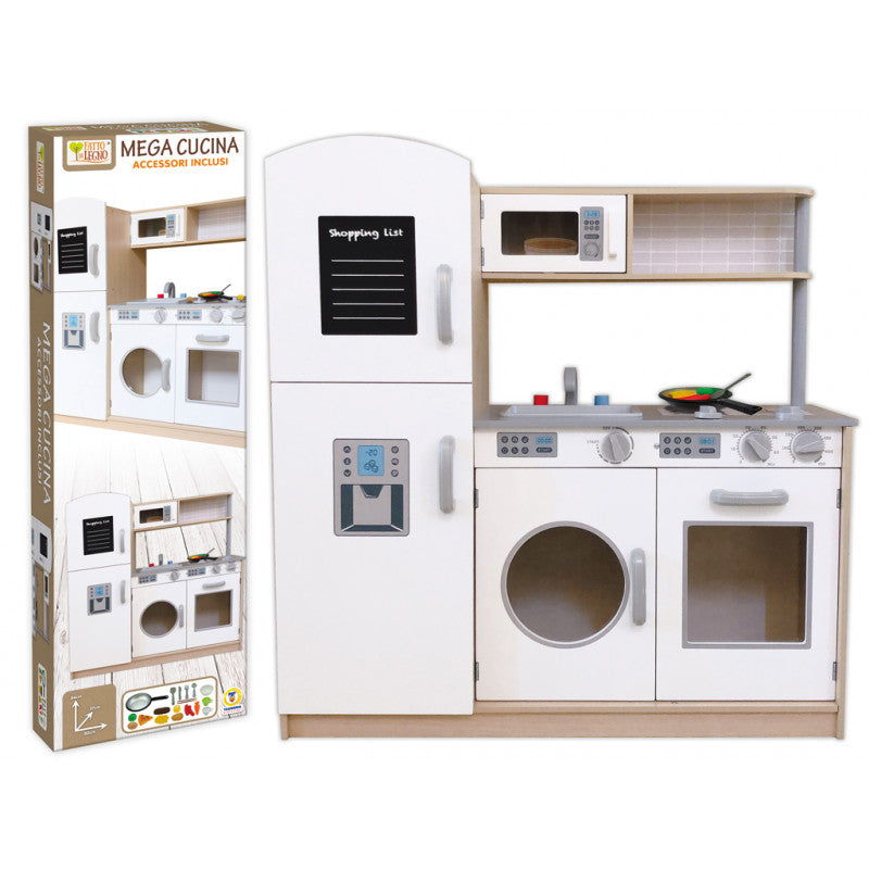 Megacocina de Madera con Accesorios