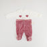 Pierre Cardin Mameluco Rosa Antiguo TG. 3 6/9
