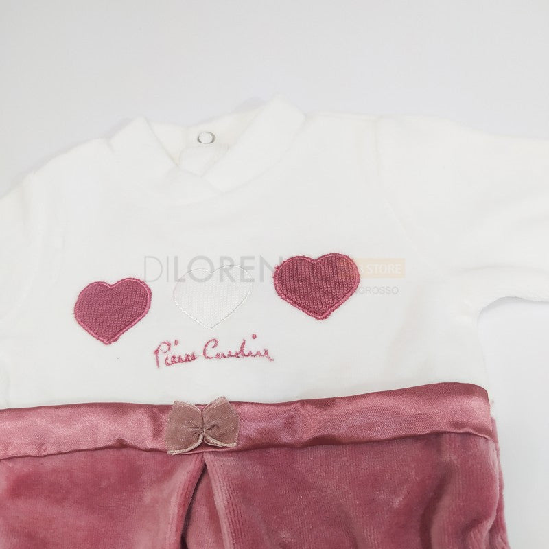 Pelele Pierre Cardin Rosa Antiguo Talla 3 6/9