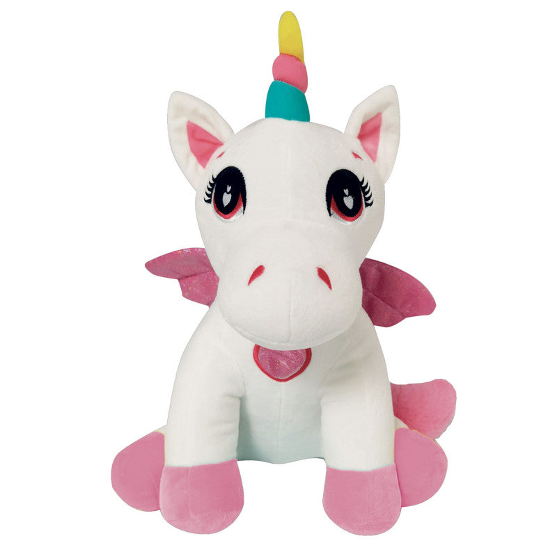 Light-Up Pegasus Unicorn Plush Toy