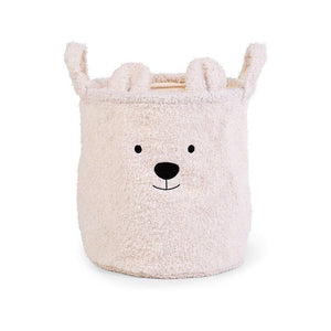 Set di 3 Cesti Portaoggetti Teddy White - 4