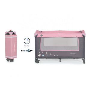 Cunas de viaje Moni Trade Sleepy Pink