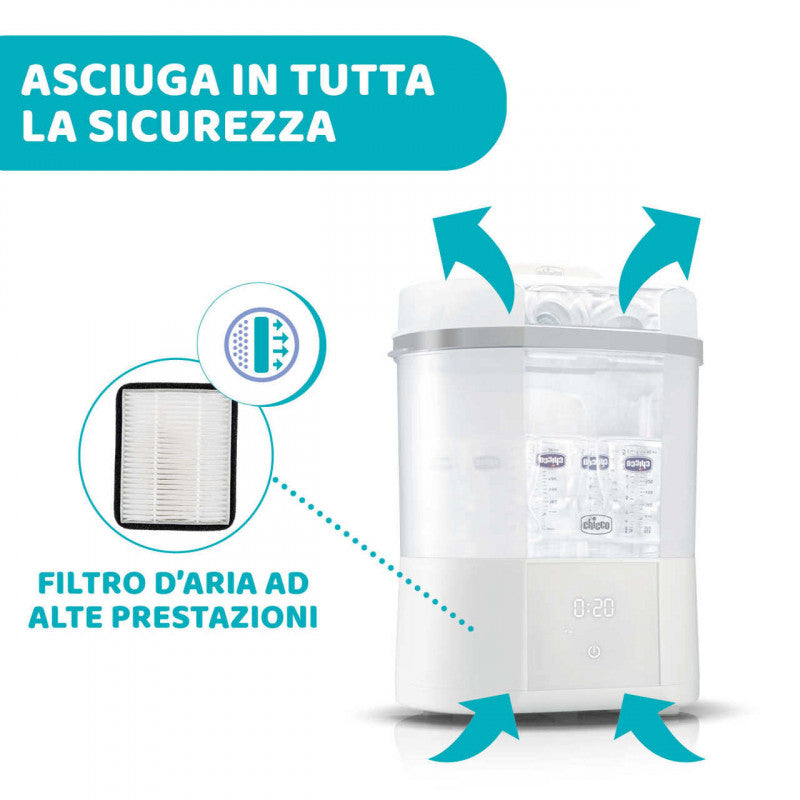 Filtro Hepa para esterilizador modular con secador
