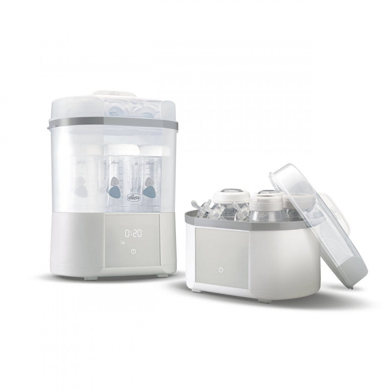 Chicco - Esterilizador con Secado + 4 Filtros de Repuesto