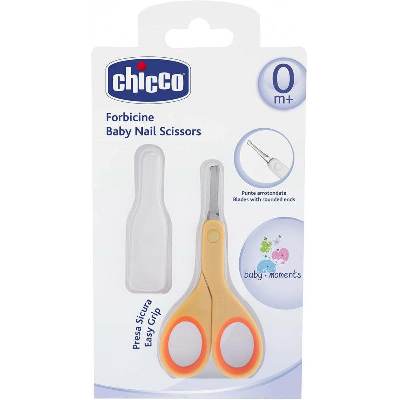 Chicco Safe Hygiene Scissors Yellow