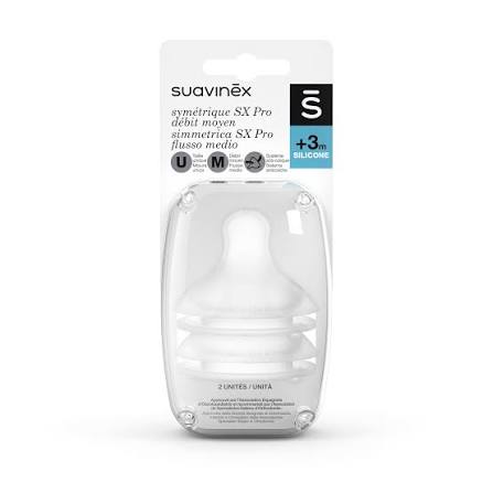 Tetina Simétrica SX PRO Suavinex - Flujo Medio