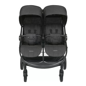 Passeggino Gemellare Happy 2 Black - 9